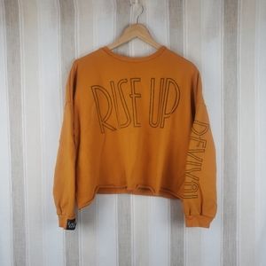 Lauren Daigle Rise Up Revival Crewneck Orange Sm